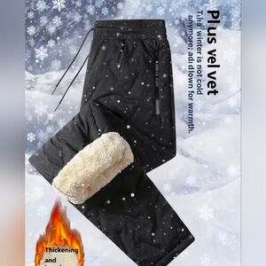 Womens Fleece Lined Pants -Like New